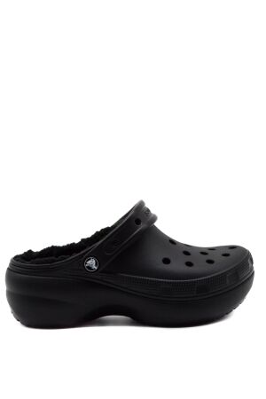Crocs dames klompen gevoerd zwart