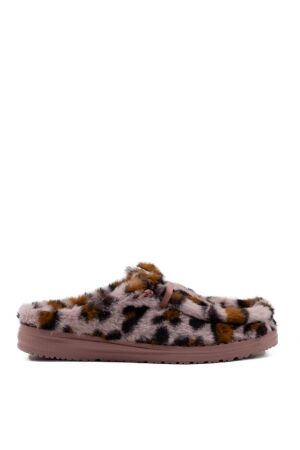 HeyDude dames klompen gevoerd roze leo