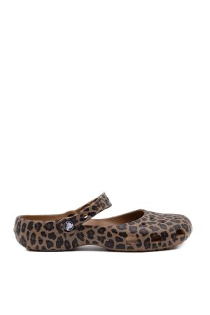 Crocs dames muilen leopard