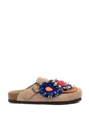 NAN-KU Couture dames muilen rubberzolen 