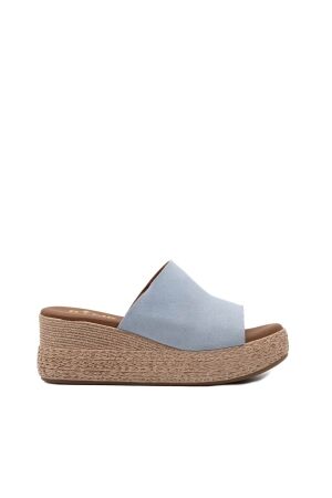 BTMR dames muilen sleehak licht blauw