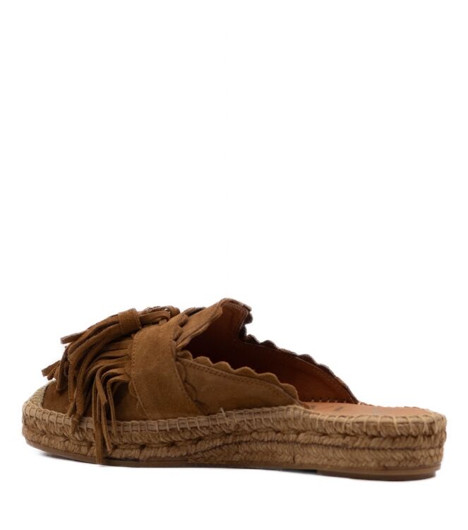 Kanna Kanna dames muilen rubberzolen bruin Basket Cognac Kanna Dames Muil in Bruin online kopen