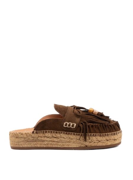 Kanna Dames muilen rubberzolen bruin