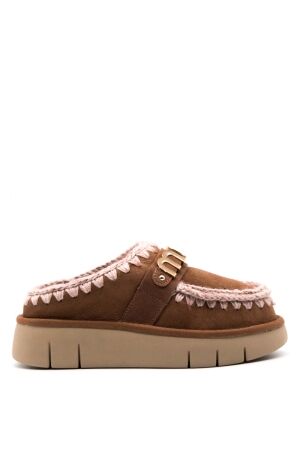 mou Mou Mules Natural for Woman