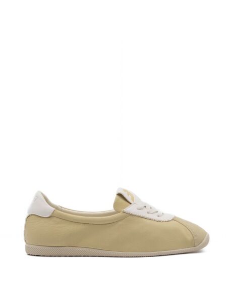 3p Dames ballerina rubberzolen geel