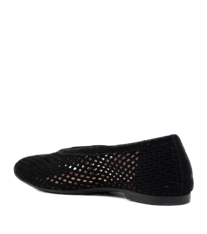 Carmens Carmens dames ballerina rubberzolen zwar Nero Carmens Dames ballerina's in Black online kopen