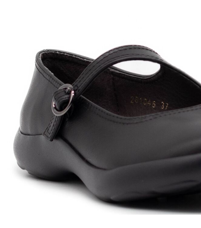 All Black Dames Ballerina in Zwart online kopen