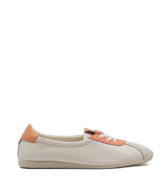 3P Dames Ballerina in Wit Combi online kopen