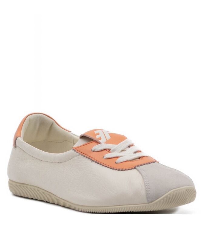 3P Dames Ballerina in Wit Combi online kopen