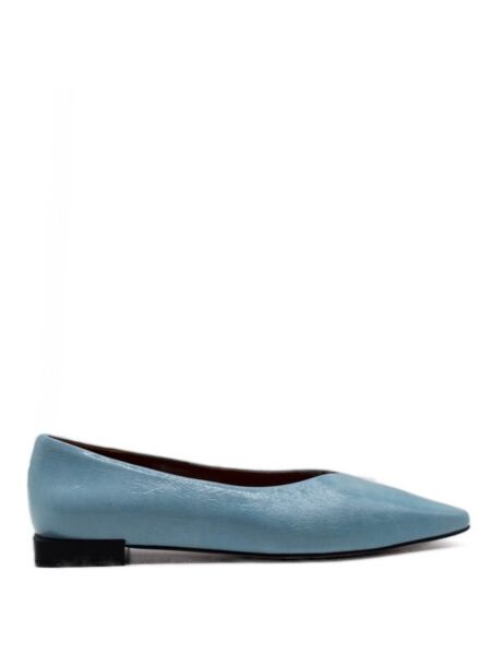 Angel alarcon Dames ballerina´s blauw lak