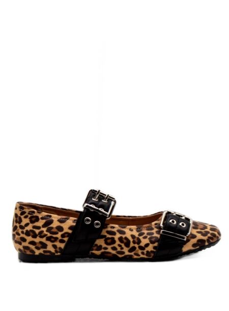 Posh Dames ballerina´s leopard