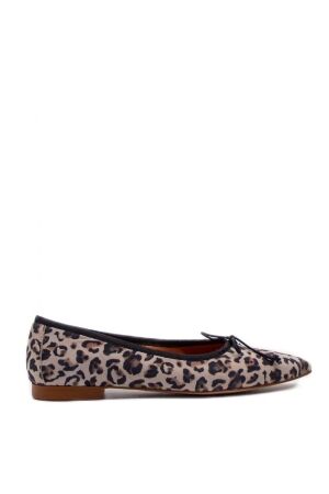 Belang dames ballerina´s leopard