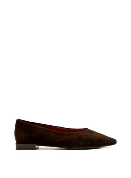 Angel alarcon Dames ballerina´s bruin suede