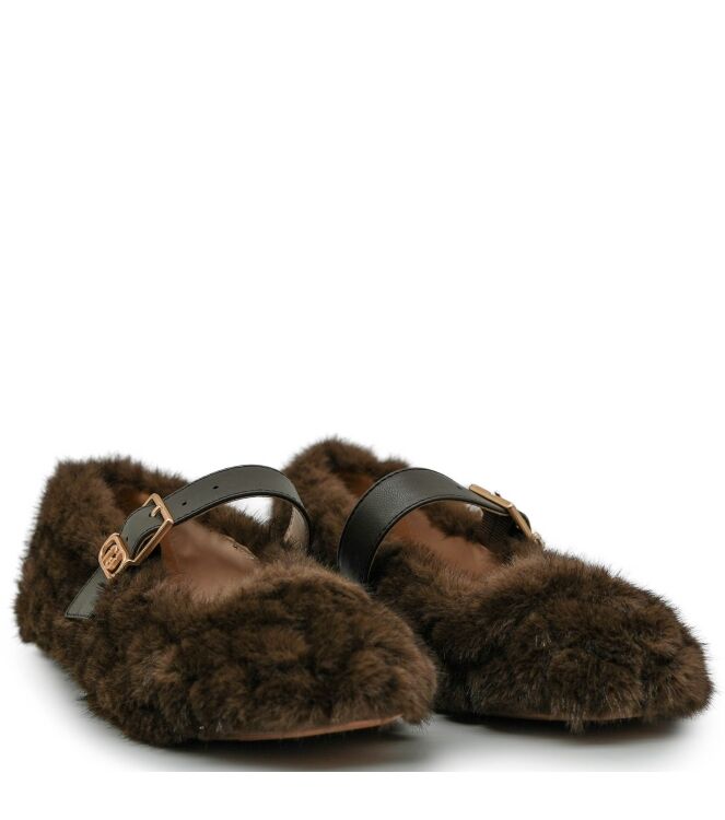 Liu Jo Liu Jo dames ballerina bruin Moka S3365 Liu Jo Dames Ballerina Bruin