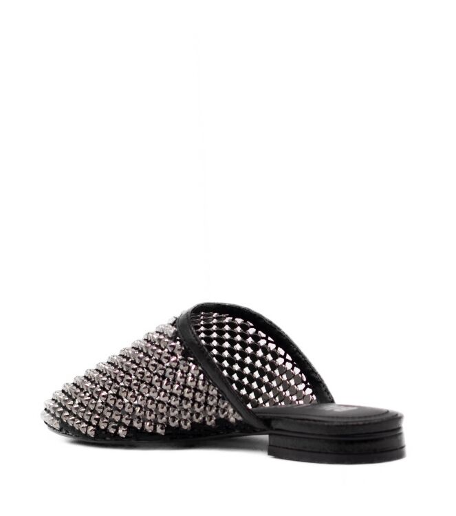 Bibi Lou  Dames Instappers Zwart 