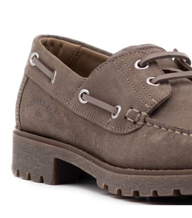 panama jack  Dames Instappers Rubberzool Grij 