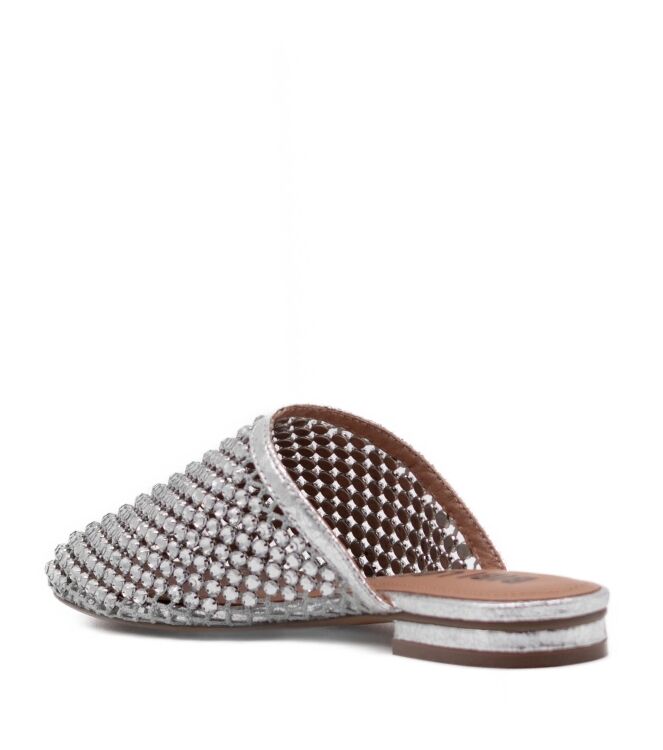 Bibi Lou  Dames Instappers Zilver 