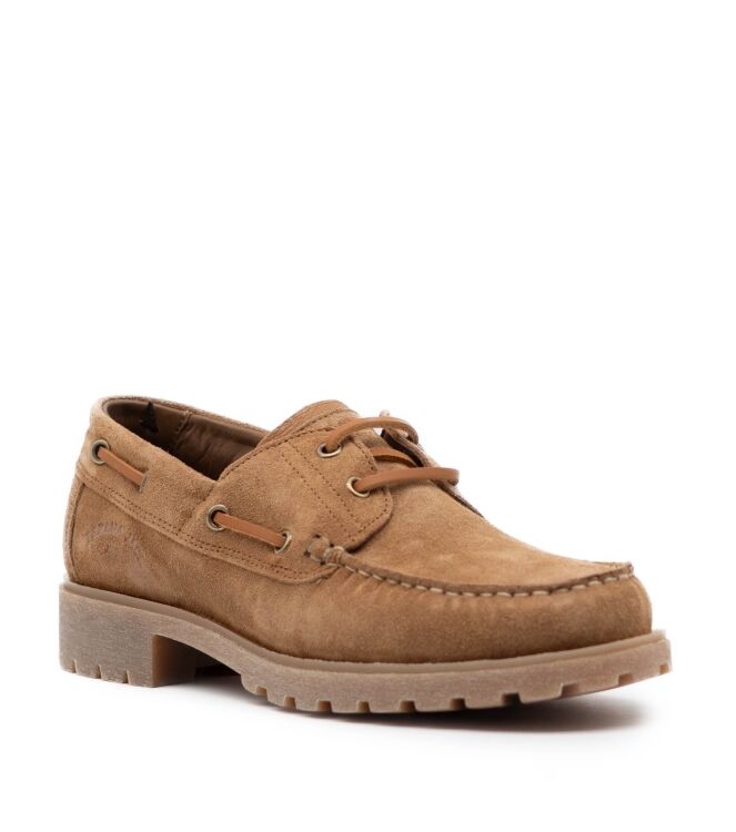 panama jack  Dames Instappers Rubberzool Brui 