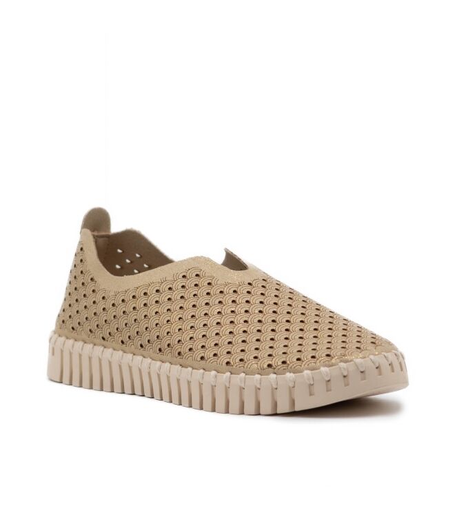 Ilse Jacobsen Dames Ballerina in Goud online kopen