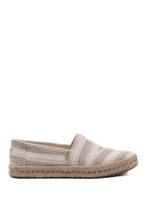 Toms dames slip-on rubberzolen beige