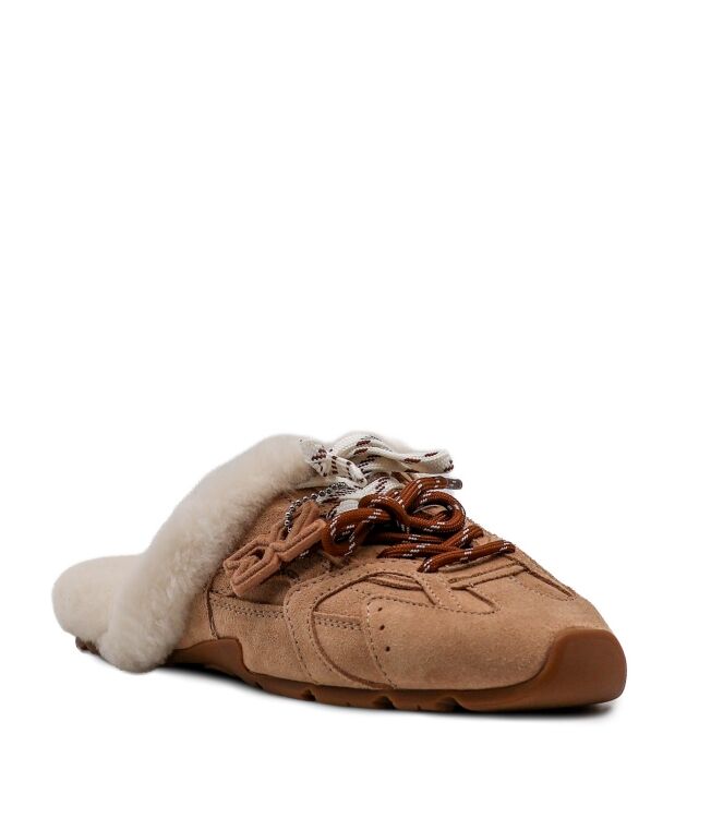 Nokwol Nokwol dames slip-ons Beige Suede Nokwol Dames Slip-Ons Beige Suede 05 beige