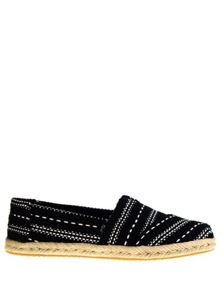 Toms Dames slip-ons zwart combi