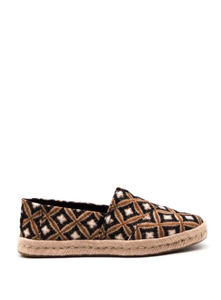 Toms Dames slip-ons zwart combi