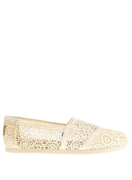 Toms Dames slip-ons wit