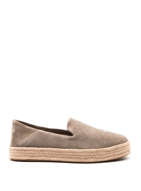 Toms Dames slip-ons naturel suede