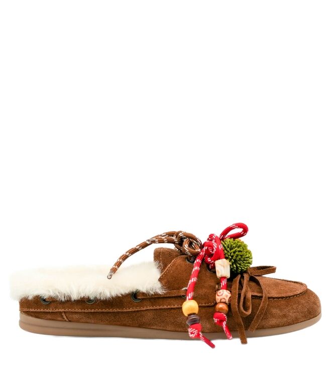 Nokwol Nokwol dames slip-ons gevoerd tan Tan Suede Nokwol dames slip-ons gevoerd tan 72 naturel suede/nubuck Direct leverbaar uit de webshop van www.taft.nl/