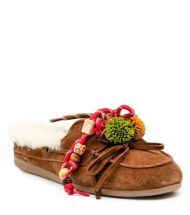 Nokwol Nokwol dames slip-ons gevoerd tan Tan Suede Nokwol dames slip-ons gevoerd tan 72 naturel suede/nubuck Direct leverbaar uit de webshop van www.taft.nl/