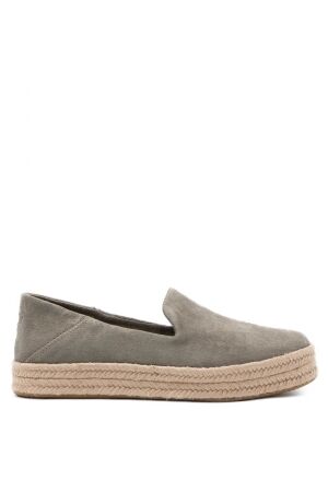 Toms dames slip-ons groen suede