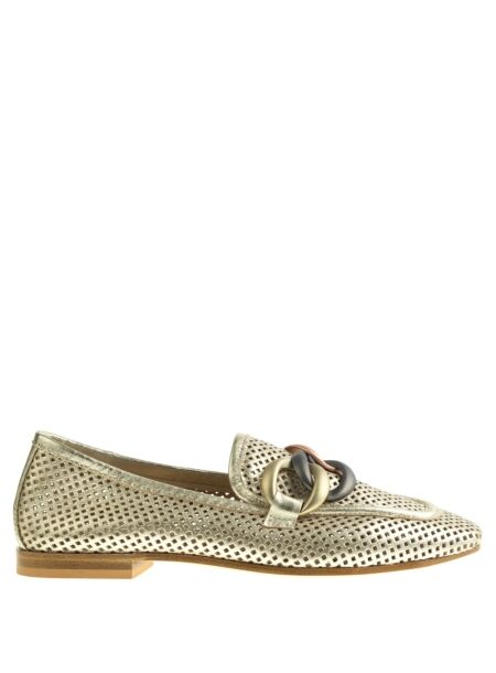 Fruit Fruit Moccasins Gold for Women