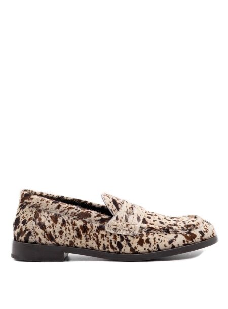 Kmb shoes Dames mocassins beige bruin koe