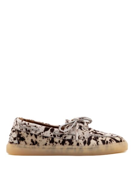 Copenhagen studios Dames mocassins beige bruin koe