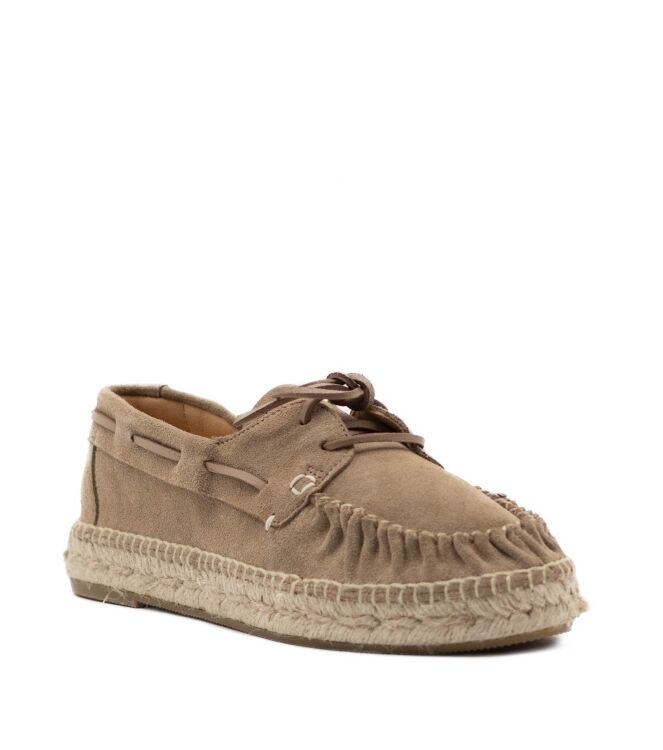 Kanna Kanna dames mocassins beige suede Basket Tasso Kanna Dames Mocassins in Beige online kopen