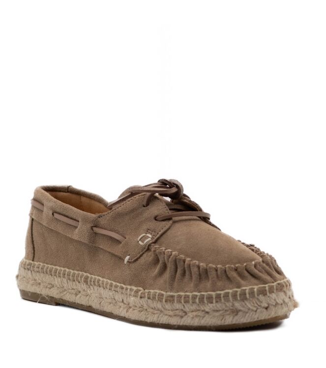 Kanna Kanna dames mocassins beige suede Basket Tasso Kanna Dames Mocassins in Beige online kopen