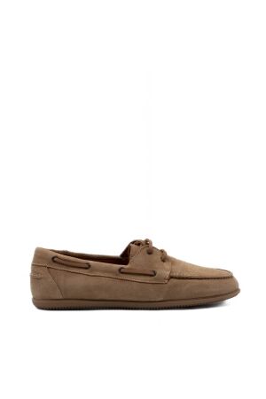 Belang dames mocassins beige suede