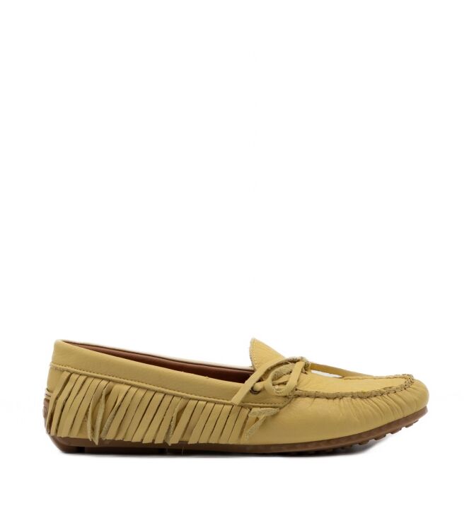 Belang Dames Mocassins in Geel online kopen