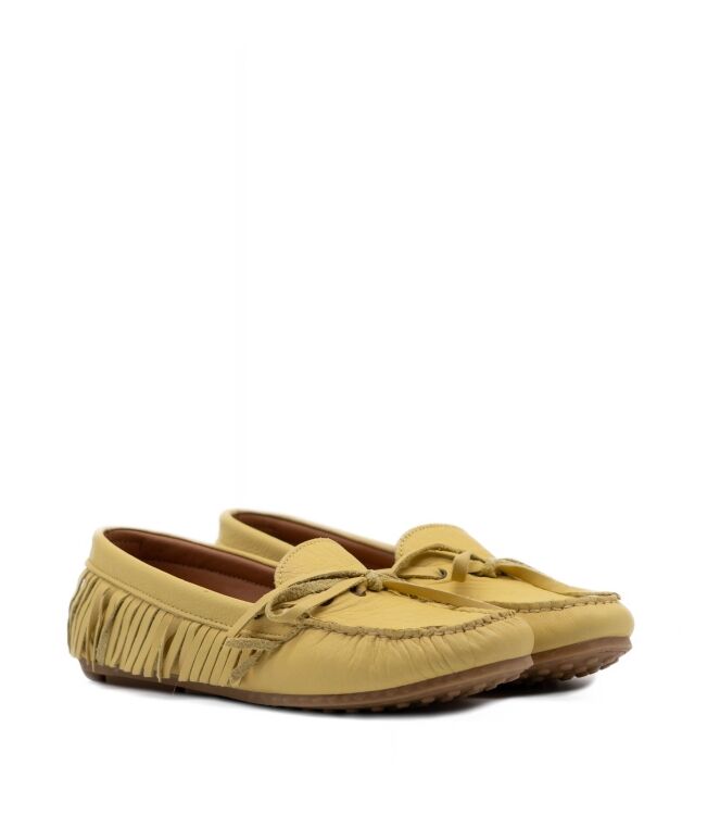 Belang Dames Mocassins in Geel online kopen