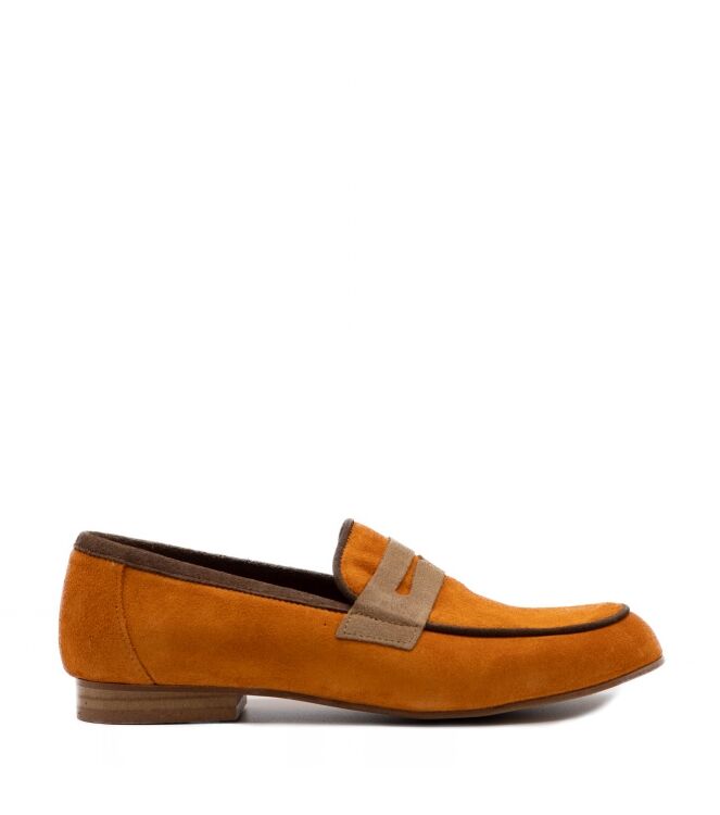 Belang Dames Mocassins in Oranje online kopen