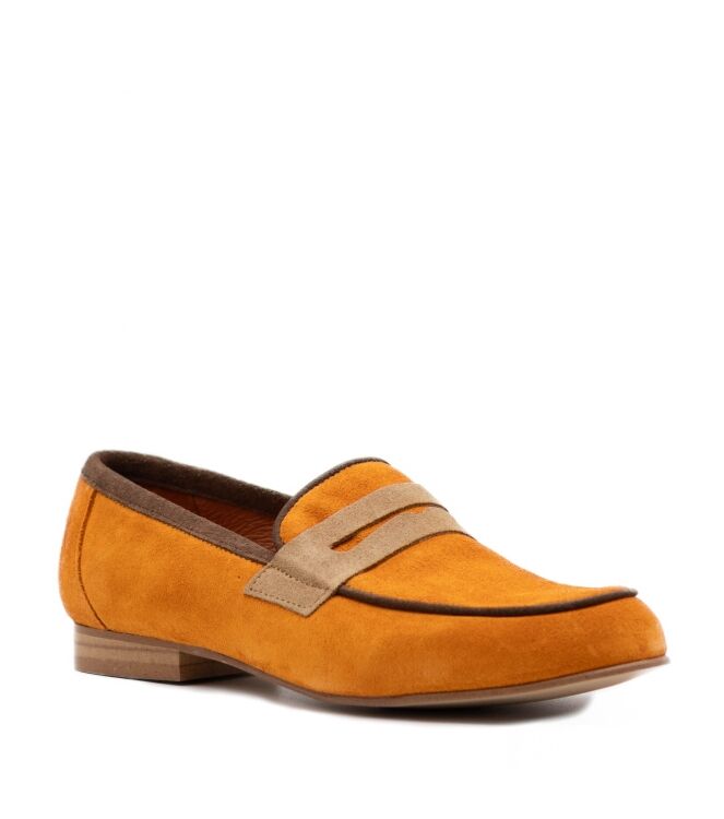 Belang Dames Mocassins in Oranje online kopen