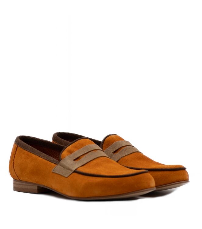 Belang Dames Mocassins in Oranje online kopen