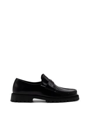 Copenhagen Studios dames mocassins zwart lak