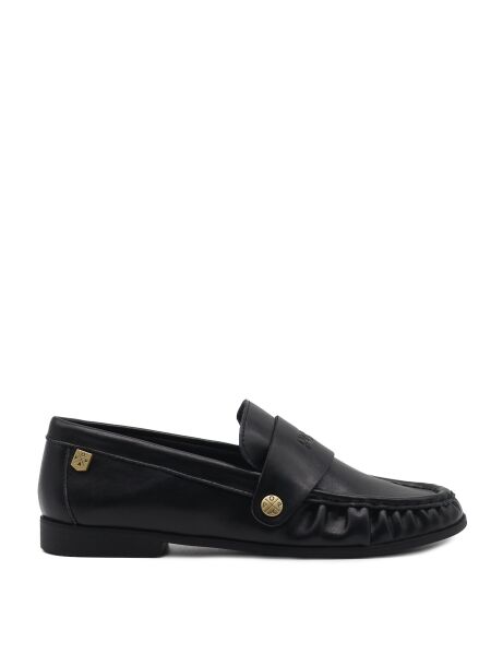 Popa Dames moccasins zwart