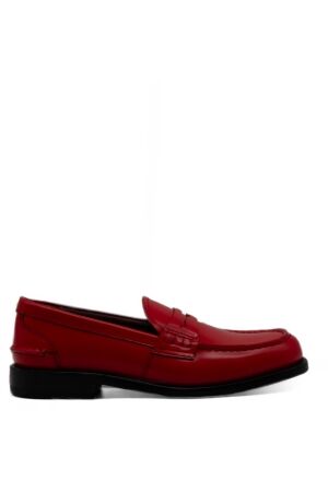 Fabrizio Silenzi dames mocassins rood