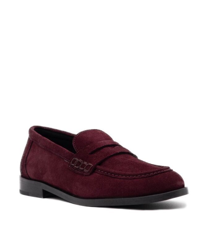 KMB Shoes  Dames Mocassins Bordeaux 