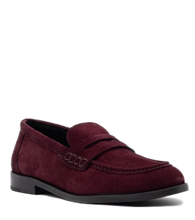 KMB Shoes  Dames Mocassins Bordeaux 