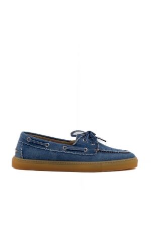 Copenhagen Studios dames mocassins blauw