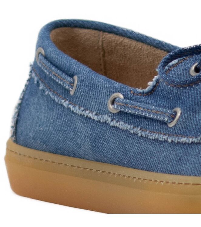 Copenhagen Studios Copenhagen Studios dames mocassins blauw Washed Denim Blue Copenhagen Studios Dames Mocassins in Denim Blauw online kopen